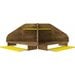 Rustic Brown and Yellow
