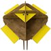 Rustic Brown and Yellow