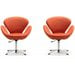 Orange and Polished Chrome