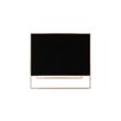 Manhattan Comfort Trillium Velvet Upholstery Loveseat in Black