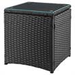 Manhattan Comfort Imperia 3-Piece Rattan Patio Conversation Set in Gray/Cream