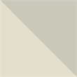 Manhattan Comfort Monaco 3-Piece Rattan Patio Conversation Set in Gray/Cream