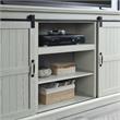 Manhattan Comfort Myrtle 2 Doors Wood TV Stand for TVs up to 56