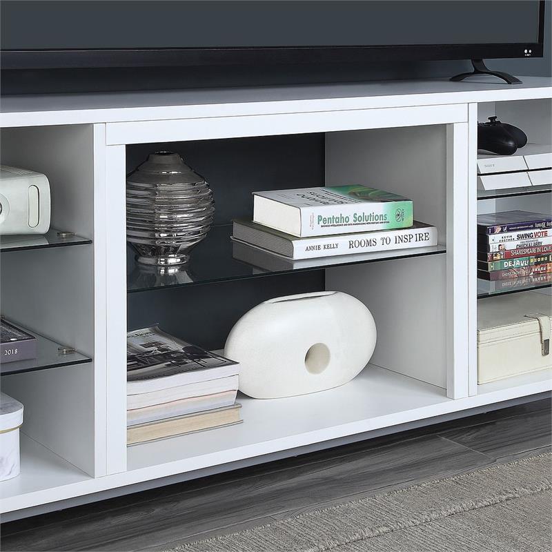 Manhattan Comfort Brighton Wood TV Stand for TVs up to 56