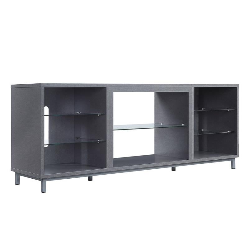 Manhattan Comfort Brighton Wood TV Stand for TVs up to 56