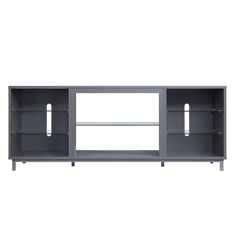 Manhattan Comfort Brighton Wood TV Stand for TVs up to 56