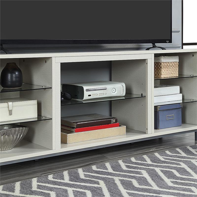 Manhattan Comfort Brighton Wood TV Stand for TVs up to 56