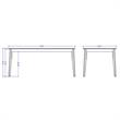 Tudor Contemporary Modern Wood Rectangular Dining Table Black Engineered Wood