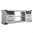 Manhattan Comfort Richmond 4 Shelves Wood TV Stand for TVs up to 56