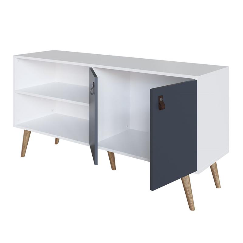 Manhattan Comfort Amber Engineered Wood TV Stand for TVs up to 50