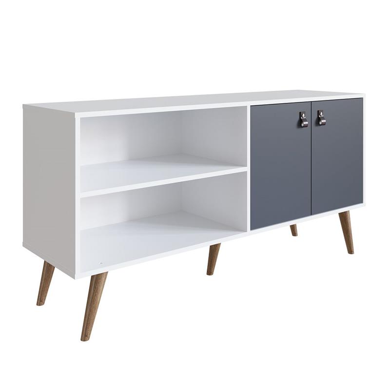 Manhattan Comfort Amber Engineered Wood TV Stand for TVs up to 50