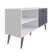 Manhattan Comfort Amber Engineered Wood TV Stand for TVs up to 50