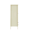 Manhattan Comfort Crown 2-Drawer Wood Full Wardrobe Armoire in Off White