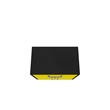 Manhattan Comfort Eiffel 1-Drawer Wood Floating Garage Storage Cabinet in Yellow
