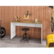 Manhattan Comfort Eiffel Engineered Wood Garage Desk in White