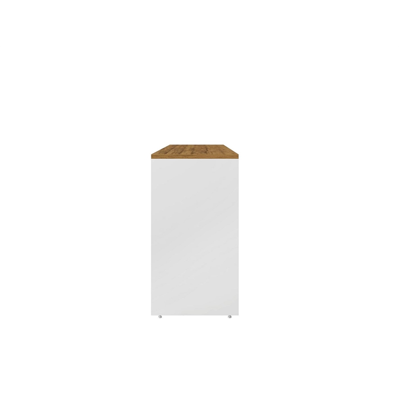 Manhattan Comfort Eiffel Engineered Wood Garage Desk in White
