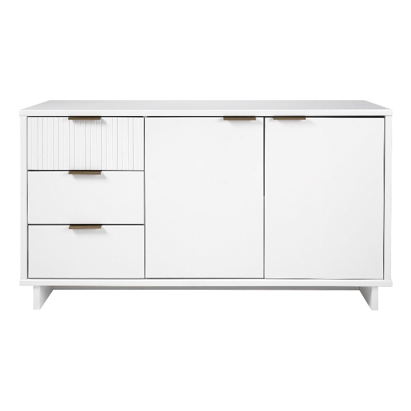 Manhattan Comfort Granville Engineered Wood Sideboard in White