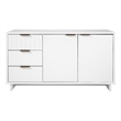 Manhattan Comfort Granville Engineered Wood Sideboard in White
