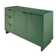 Manhattan Comfort Granville Engineered Wood Sideboard in Sage Green