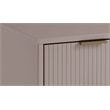 Manhattan Comfort Granville Engineered Wood Sideboard in Light Gray