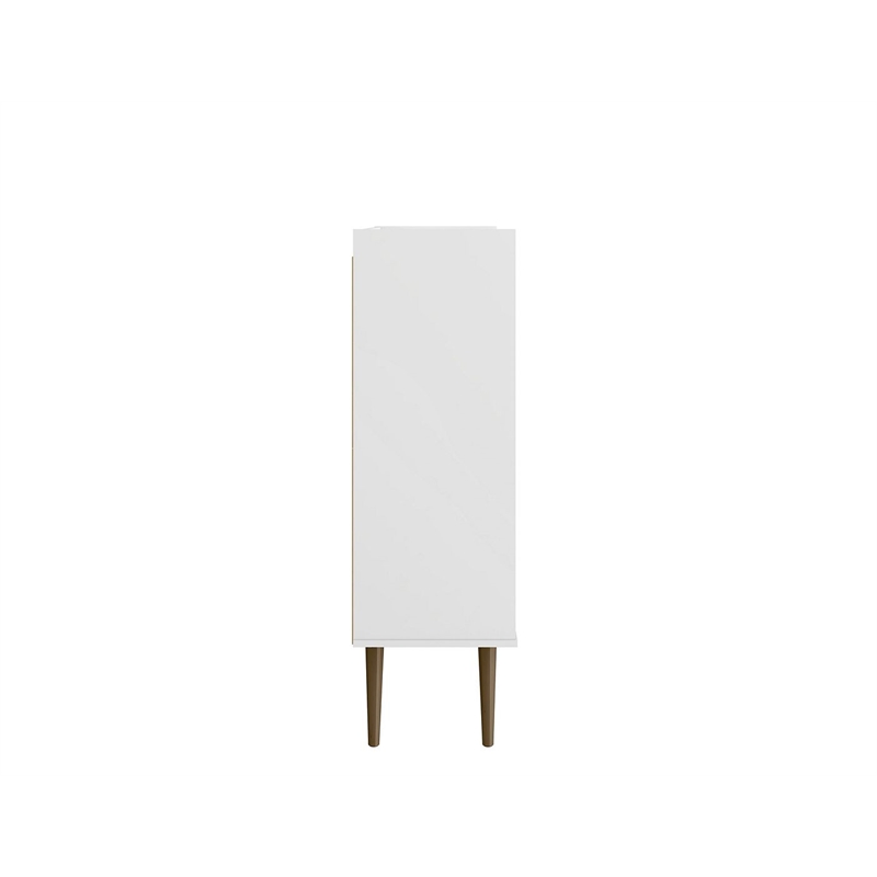 Manhattan Comfort Bogart Engineered Wood Accent Cabinet in White