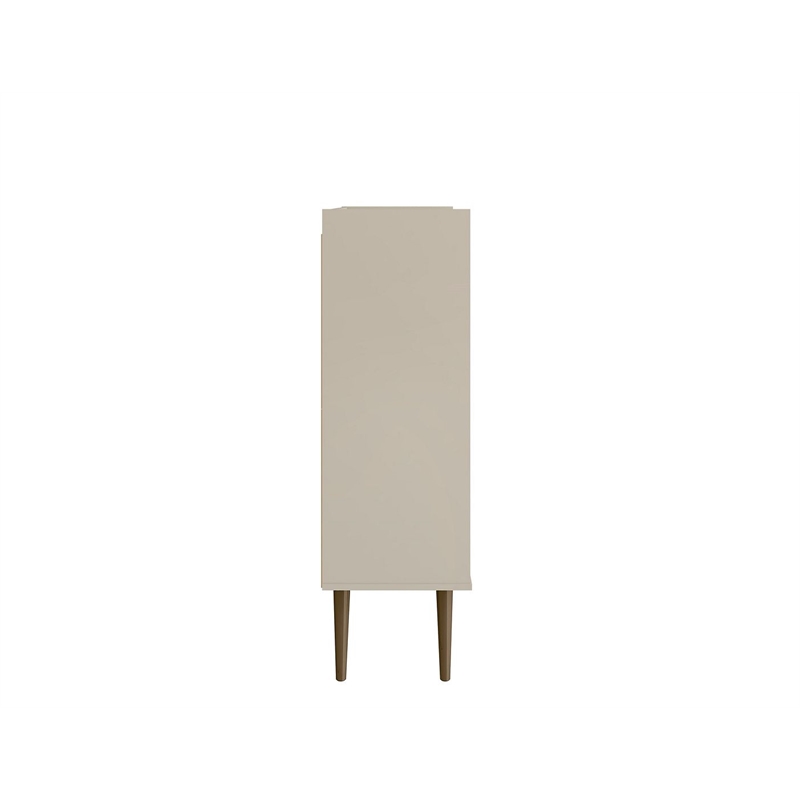 Manhattan Comfort Bogart Engineered Wood Accent Cabinet in Off White
