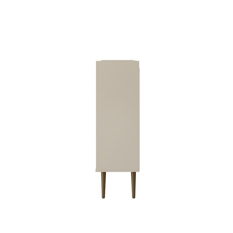 Manhattan Comfort Bogart Engineered Wood Accent Cabinet in Off White