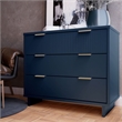 Manhattan Comfort Granville Standard Dresser in Midnight Blue
