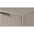 Manhattan Comfort Granville Standard Engineered Wood Dresser in Light Gray