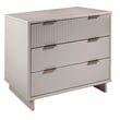 Manhattan Comfort Granville Standard Engineered Wood Dresser in Light Gray
