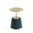 Anderson Coffee Table & End Table 1.0 with Steel Frame in Green - Set of 2