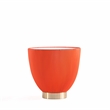 Anderson End Table 1.0 & End Table 2.0 with Steel Frame in Orange - Set of 2