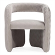 Manhattan Comfort Corvette Dining Chair with Solid Wood Frame in Dove