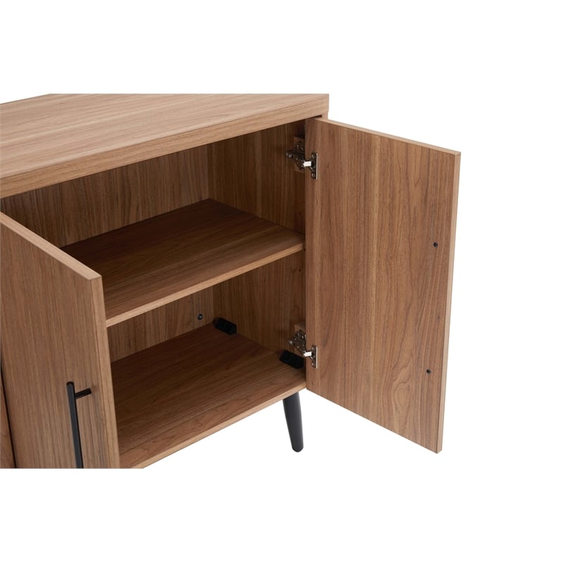 Manhattan Comfort Jodie Accent Cabinet made from Engineered Wood in Maple