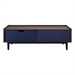 Dark Brown and Navy Blue