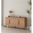 Manhattan Comfort Jodie Sideboard made from Engineered Wood in Maple