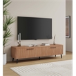 Manhattan Comfort Jodie TV Stand made from Engineered Wood in Maple