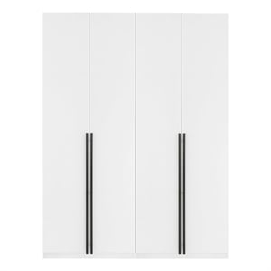 Lee 2-Piece Module Wardrobe 1.0 & 3.0 Closet from Engineered Wood - White
