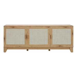 Manhattan Comfort Sheridan TV Stand from Engineered Wood in Natural
