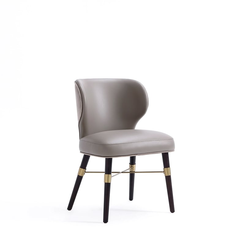 Strine Dining Chair in Dark Taupe - Set of 2