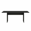 Manhattan Comfort NoMad 67.91 Dining Table from Engineered Wood in Gray