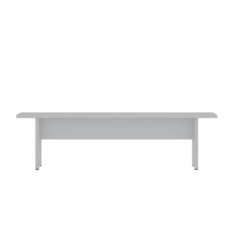 Manhattan Comfort NoMad 67.91 Dining Bench from Engineered Wood in White