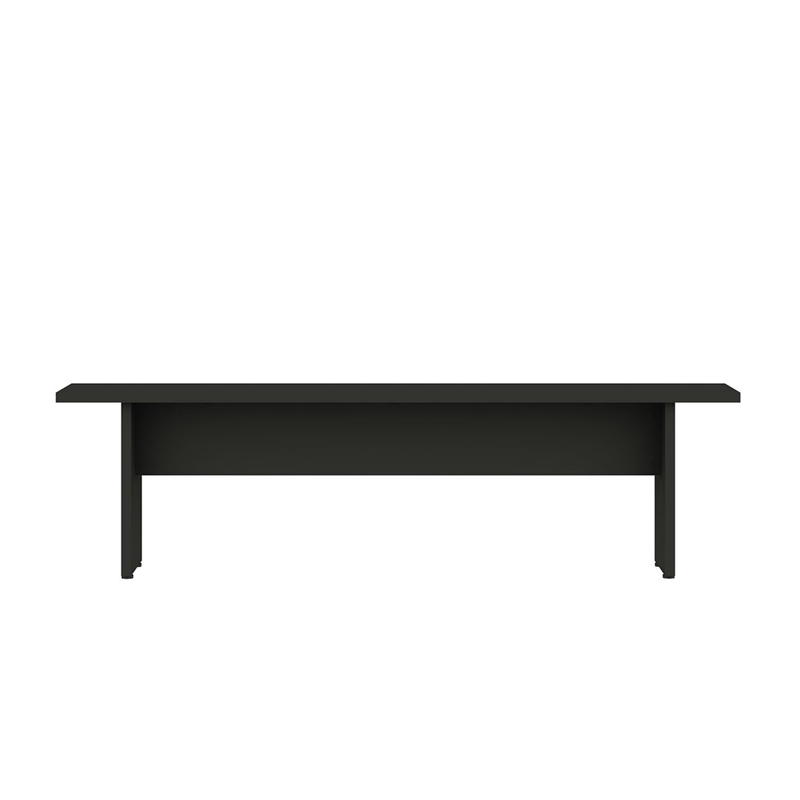 Manhattan Comfort NoMad 67.91 Dining Bench from Engineered Wood in Gray