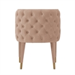 Manhattan Comfort Maya Dining Chair with Solid Wood Frame in Cream - Set of 2