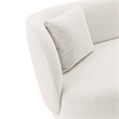 Manhattan Comfort Siri Sofa with Solid Wood Frame in Cream