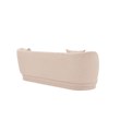 Manhattan Comfort Siri Sofa with Solid Wood Frame and Pillows in Wheat