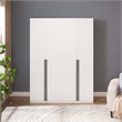 Lee Wardrobe Closet 1.0 from Engineered Wood in White - Set of 2