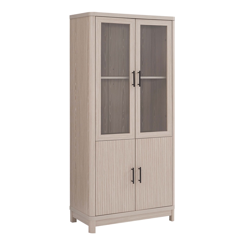 Jodie Bookcase made from Engineered Wood in Light Oak - Set of 3