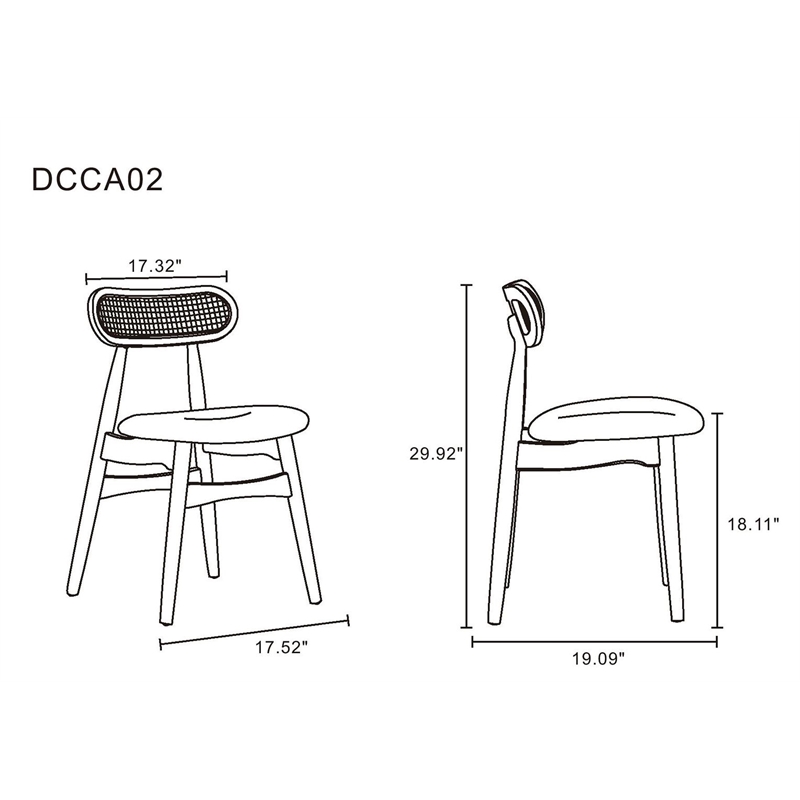 9-Piece Rockaway  70.86  Dining Set from Solid Wood with 8 Colbert Dining Chairs