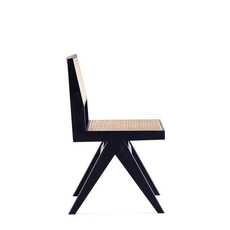 9-Piece Rockaway Dining Set from Solid Wood with 8 Hamlet Side and Arm Chairs